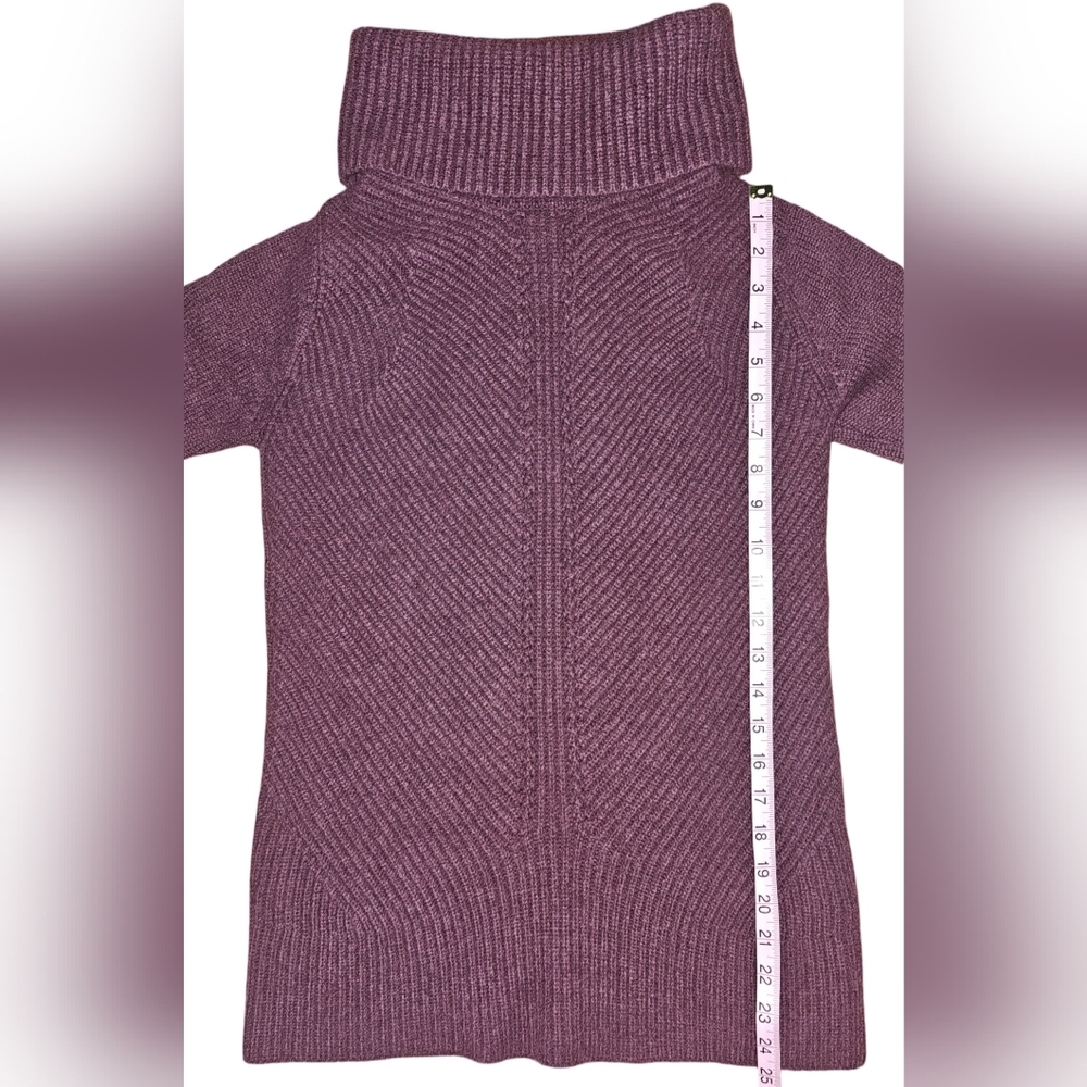 Talbots Womens Burgundy Wine Cashmere Cowlneck Sweater Size Small - Picture 12 of 15
